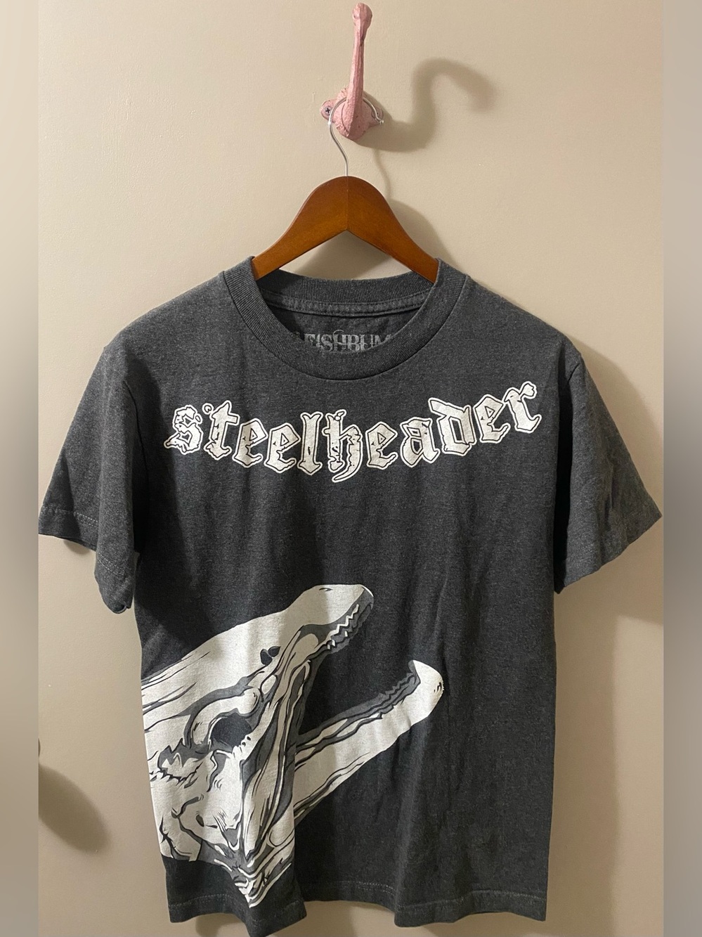 Fishbum Charcoal Steelheader T-Shirt